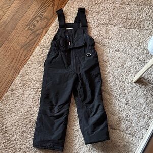 Kids Black Snowsuit